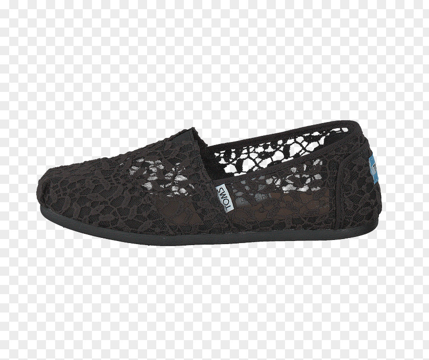 Lace Toms Shoes For Women Slip-on Shoe Cross-training Walking Black M PNG