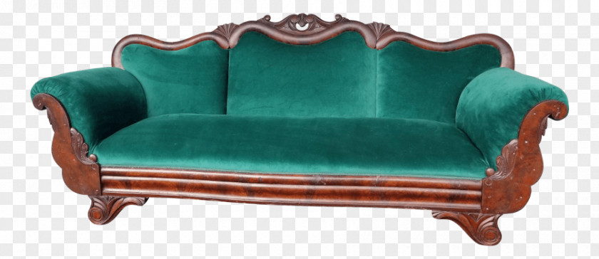 Mahogany Chair Loveseat Couch Table Furniture PNG