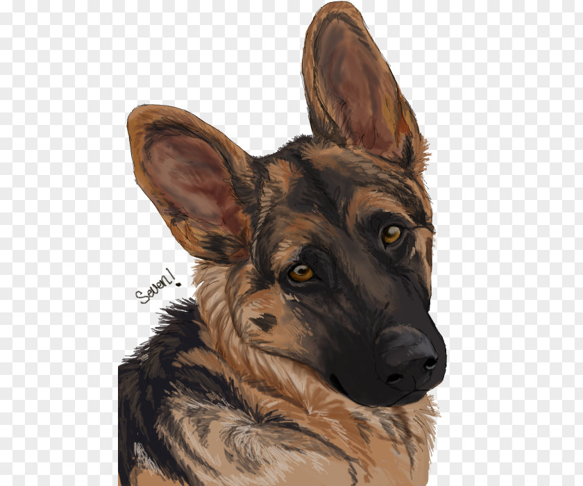 Painting German Shepherd Kunming Wolfdog Dog Breed PNG