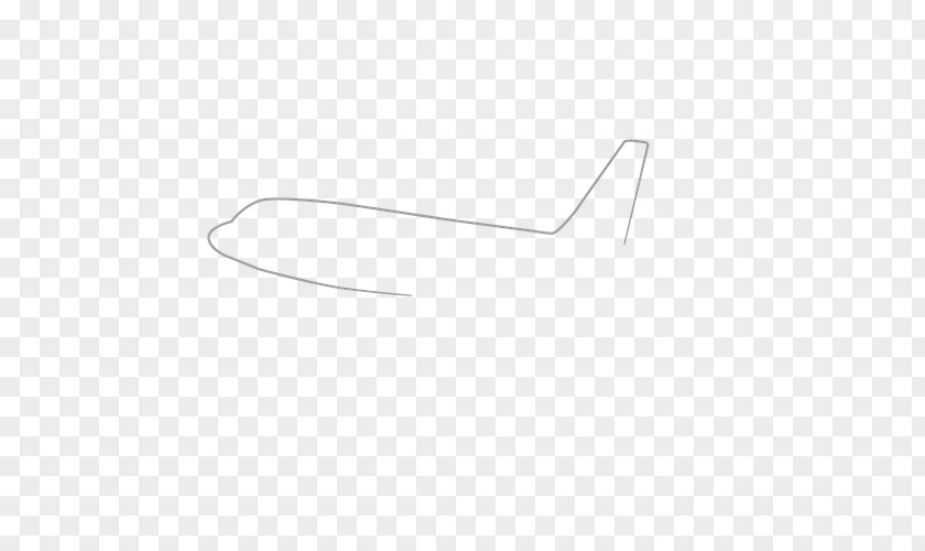 Plane Sketch White Line Angle Shoe PNG