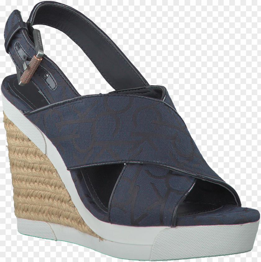 Sandal Shoe Wedge Calvin Klein Footwear PNG