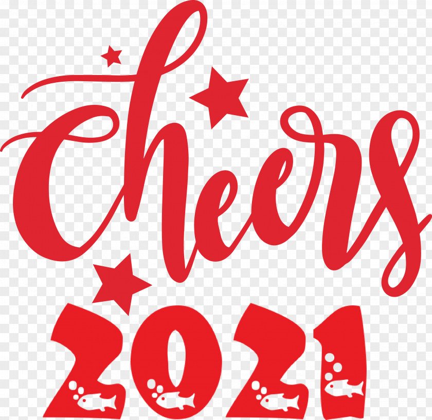 2021 Cheers New Year PNG