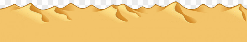 Desert Hill Material Yellow Jaw Font PNG