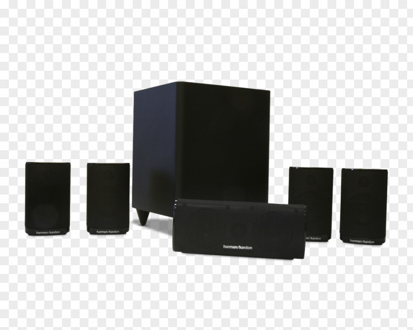 Harman Kardon Home Theater Systems 5.1 Surround Sound Loudspeaker HKTS 5 Audio PNG