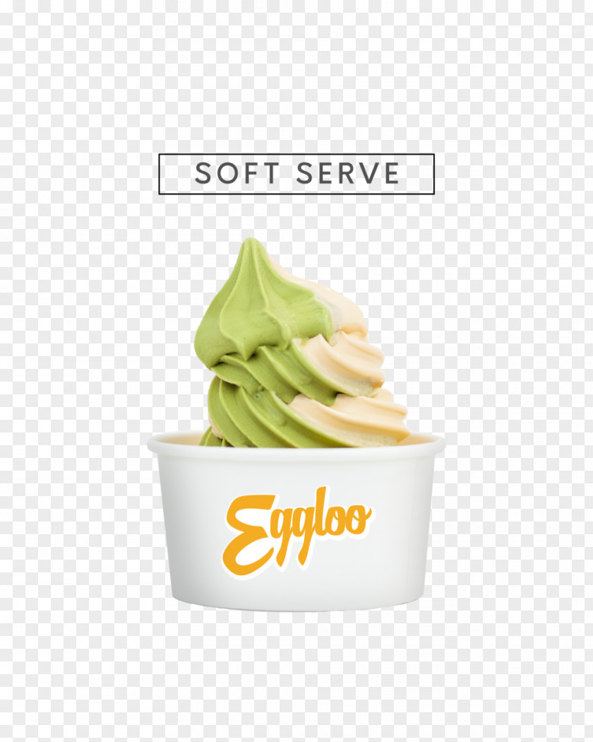 Pandan Leaf Frozen Yogurt Gelato Cream Flavor PNG
