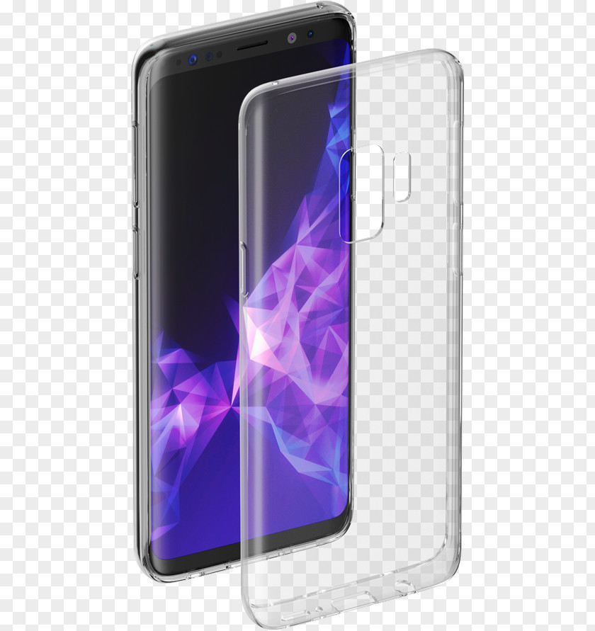 Smartphone Samsung Galaxy S9 Deppa Glass PNG