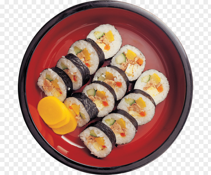 Sushi Makizushi Gimbap Sashimi Korean Cuisine PNG