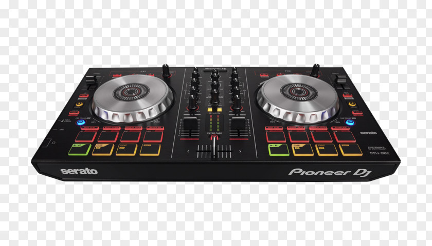 Turntable DJ Controller Pioneer Disc Jockey Mixer Audio Mixers PNG