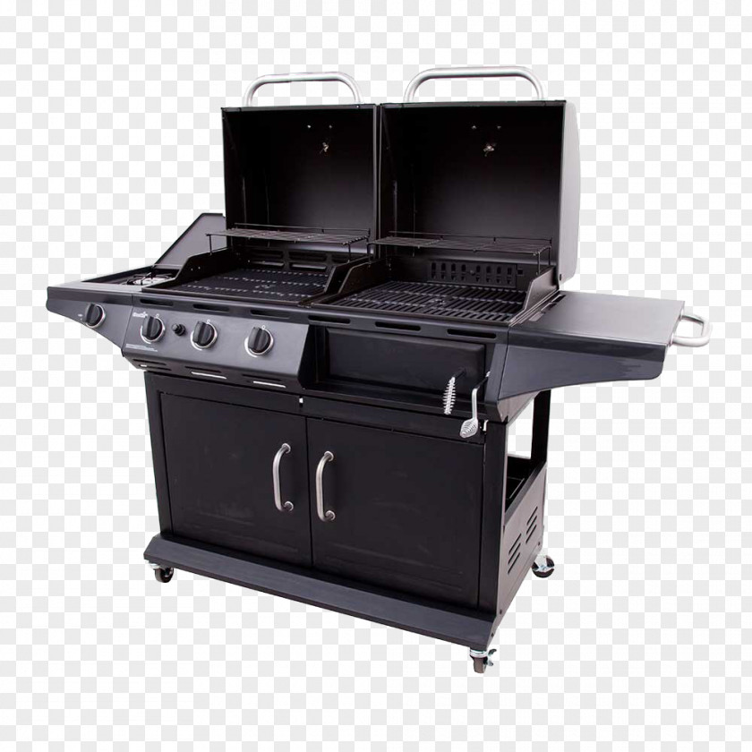 Barbecue Grilling Char-Broil Char-Griller Duo Backyard Grill Dual Gas/Charcoal PNG