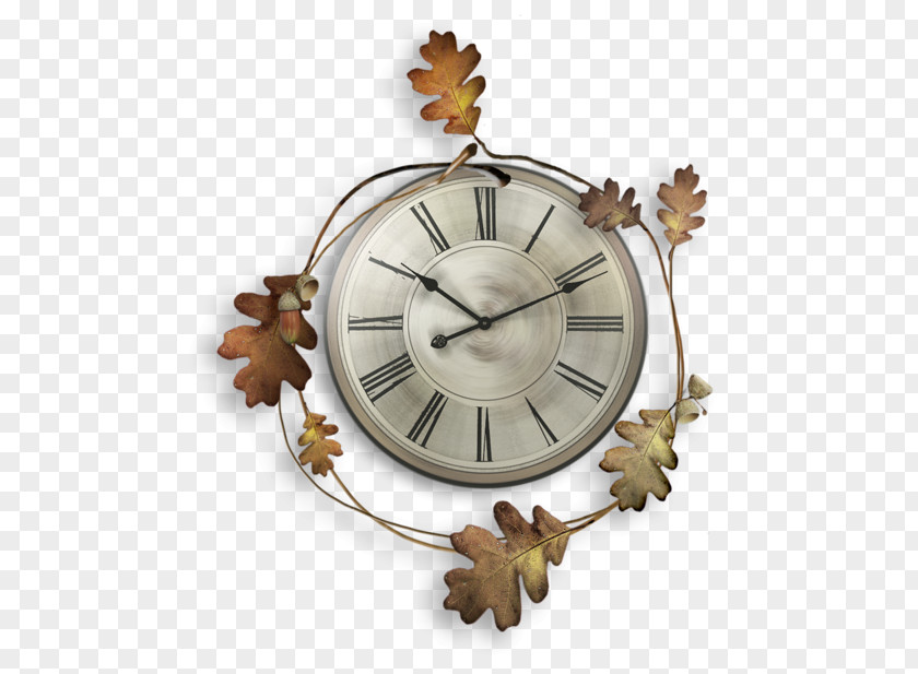 Clock Oil Painting Design Watch PNG