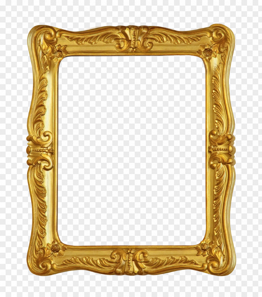 Gold Picture Frames Borders And Stock Photography PNG
