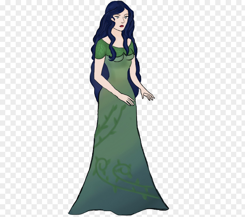 Mother Nature Costume Design Gown Cartoon PNG