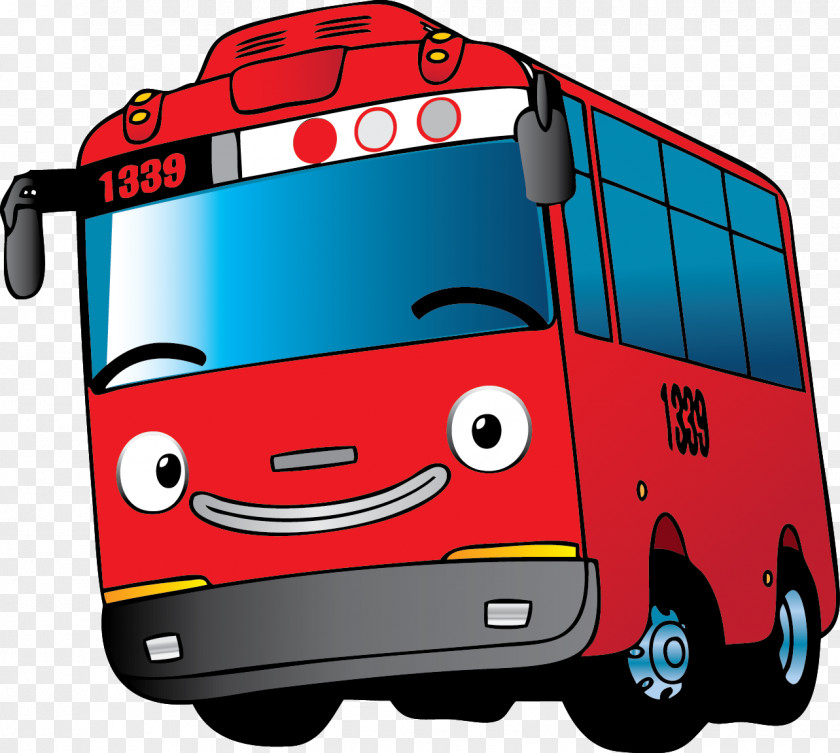 Tayo Bus Car Motor Vehicle Mode Of Transport PNG