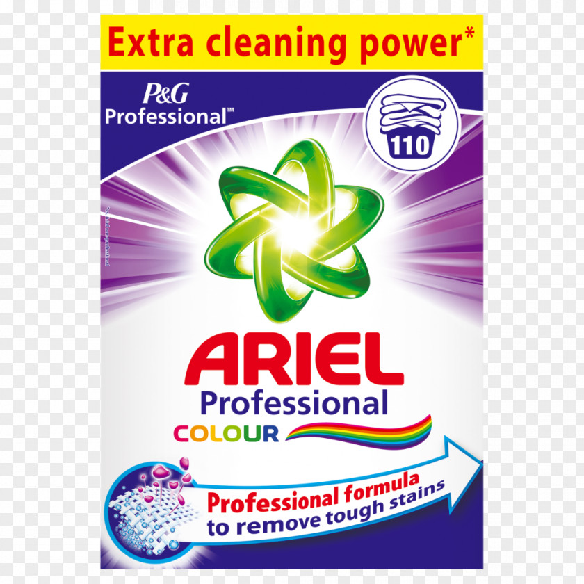Washing Powder Ariel Laundry Detergent Bleach PNG