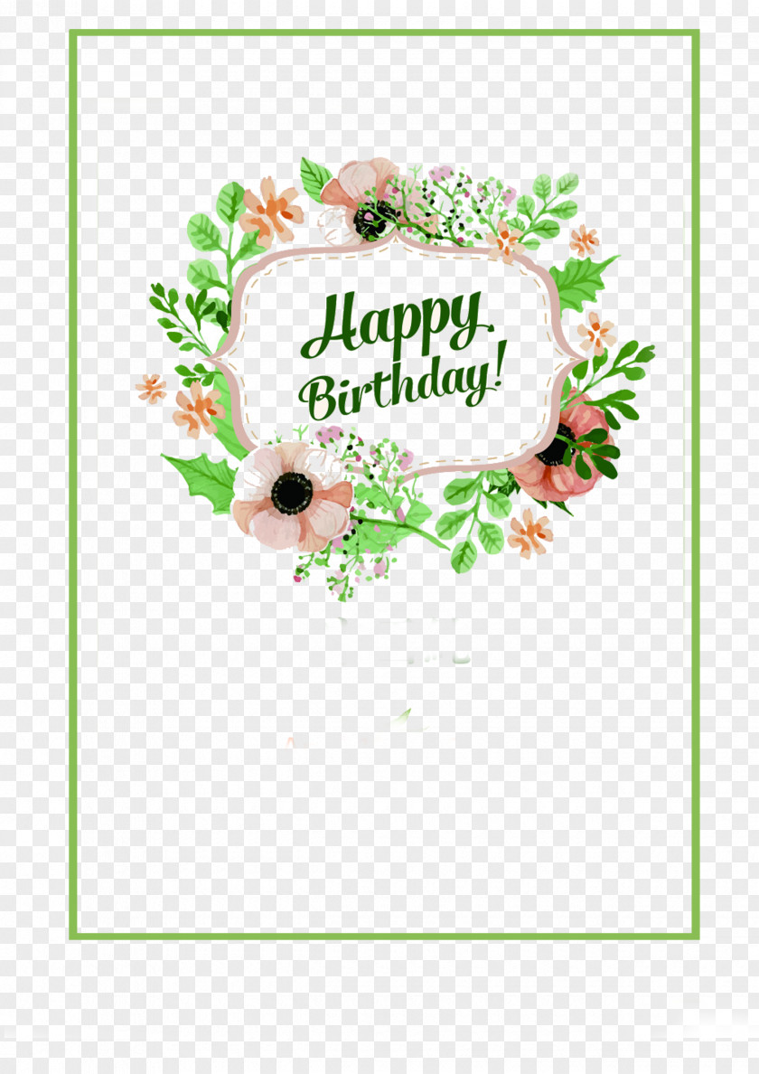 Birthday Flower PNG