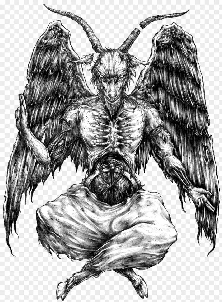 Demon Sketch Illustration Insect Myth PNG
