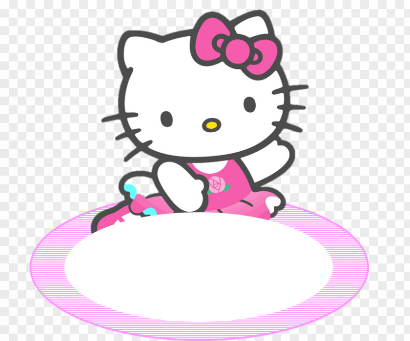 Name Tag Hello Kitty Clip Art PNG