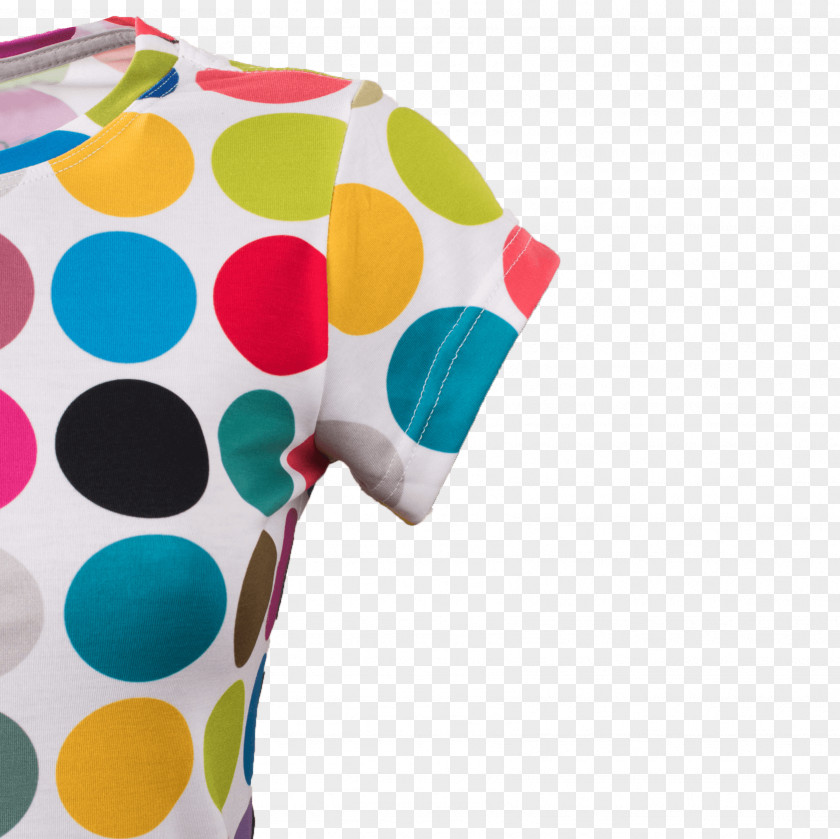 T-shirt Polka Dot Sleeve PNG