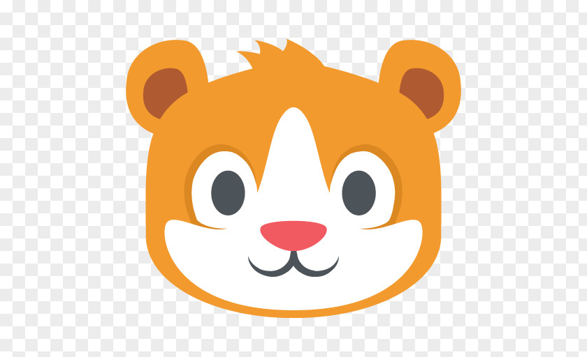 Hamster Emoji Face Clip Art PNG