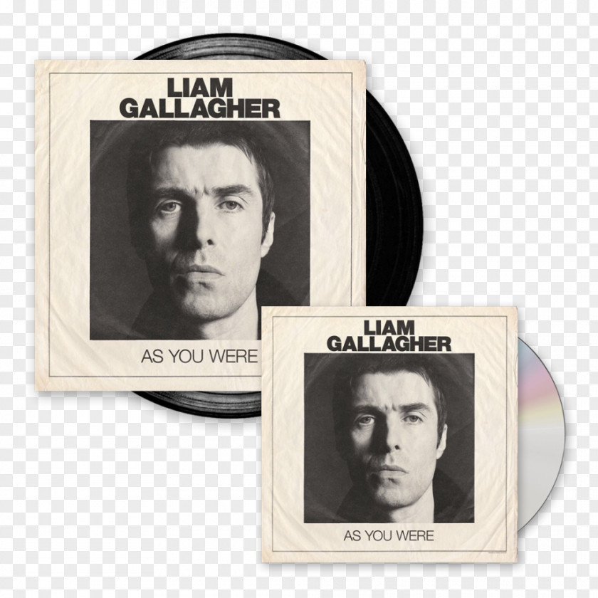 Liam Gallagher Noel As You Were Album Compact Disc PNG
