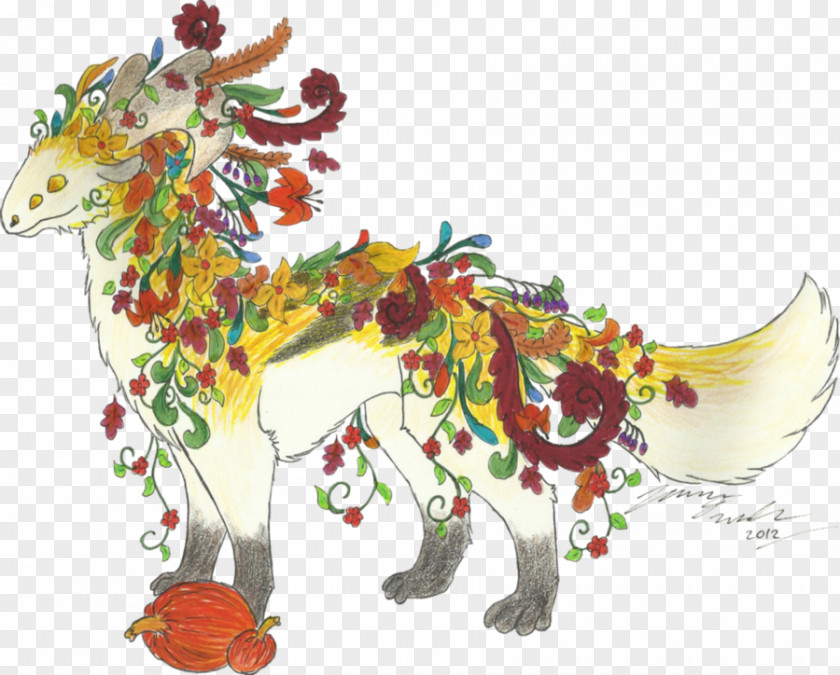 Mid Autumn Festival Backdrop Reindeer Dragon Art PNG