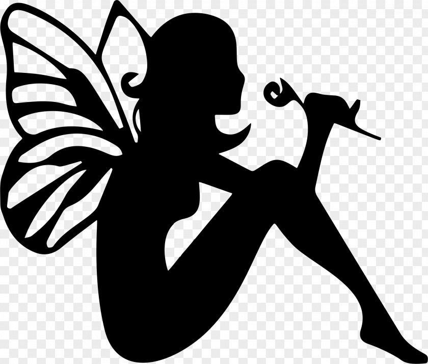 Tooth Fairy Silhouette Clip Art PNG