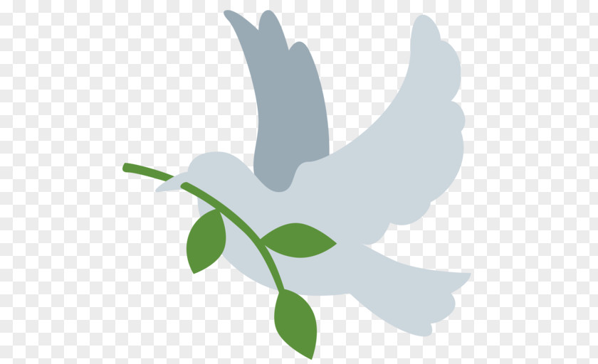 Emoji Peace Symbols Doves As PNG