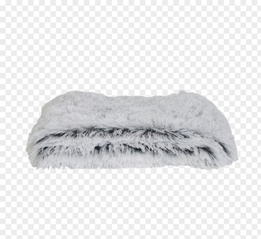 Light Blanket Fake Fur Bed White PNG