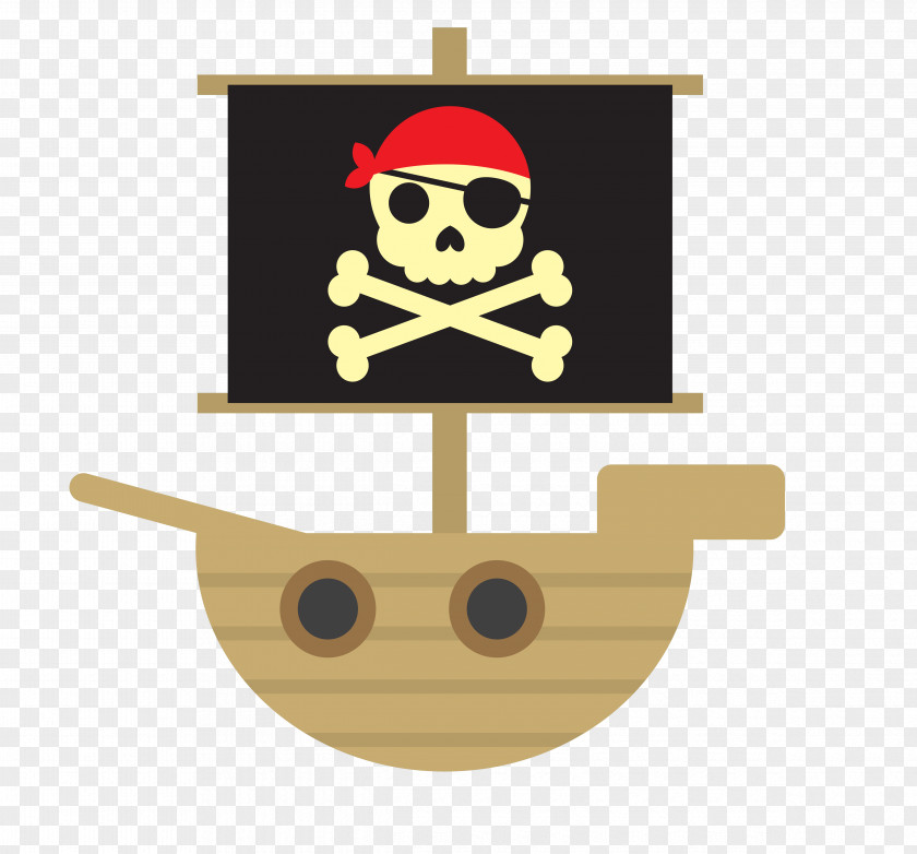 Sea Pirate Ship Piracy Icon PNG