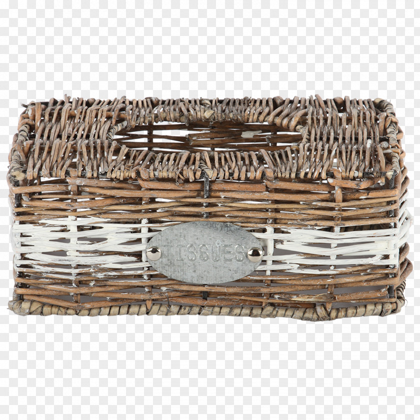Tissue Box Hamper Picnic Baskets Wicker PNG