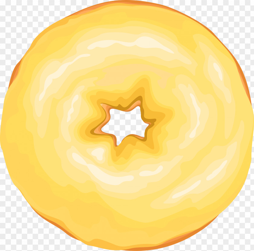 Yellow Delicious Donut Doughnut Calabaza Beignet PNG