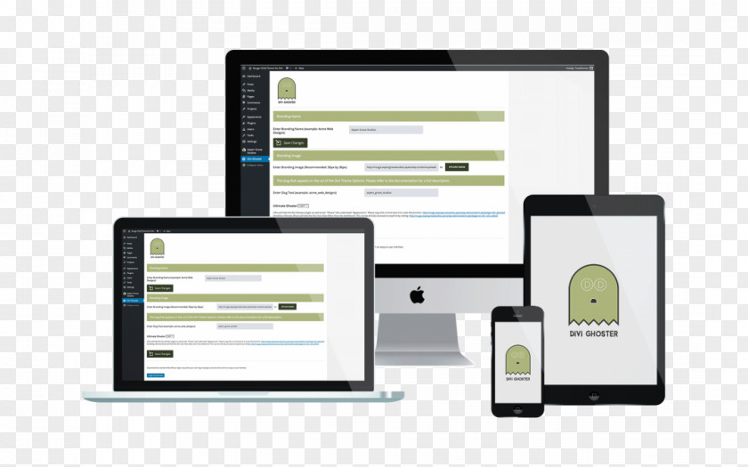 Creative Mockup Responsive Web Design Joomla Template Bootstrap PNG