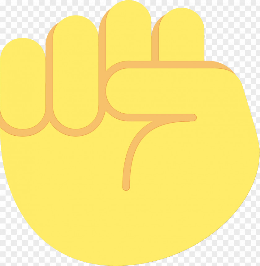Logo Thumb Yellow Background PNG