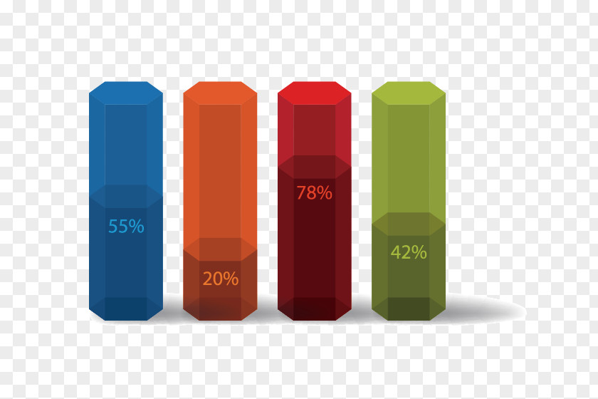 PPT Material RGB Color Model Bar Chart Blue PNG