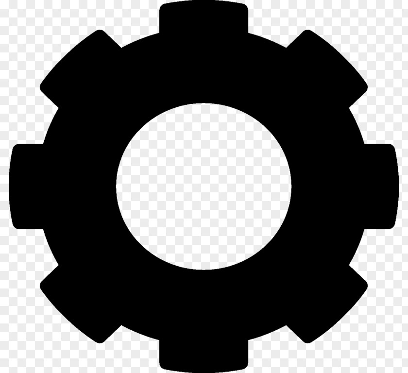 Black Tire Gear Clip Art PNG