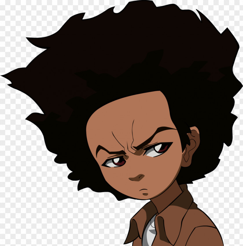 Boondocks Aaron McGruder Huey Freeman Riley The Uncle Ruckus PNG