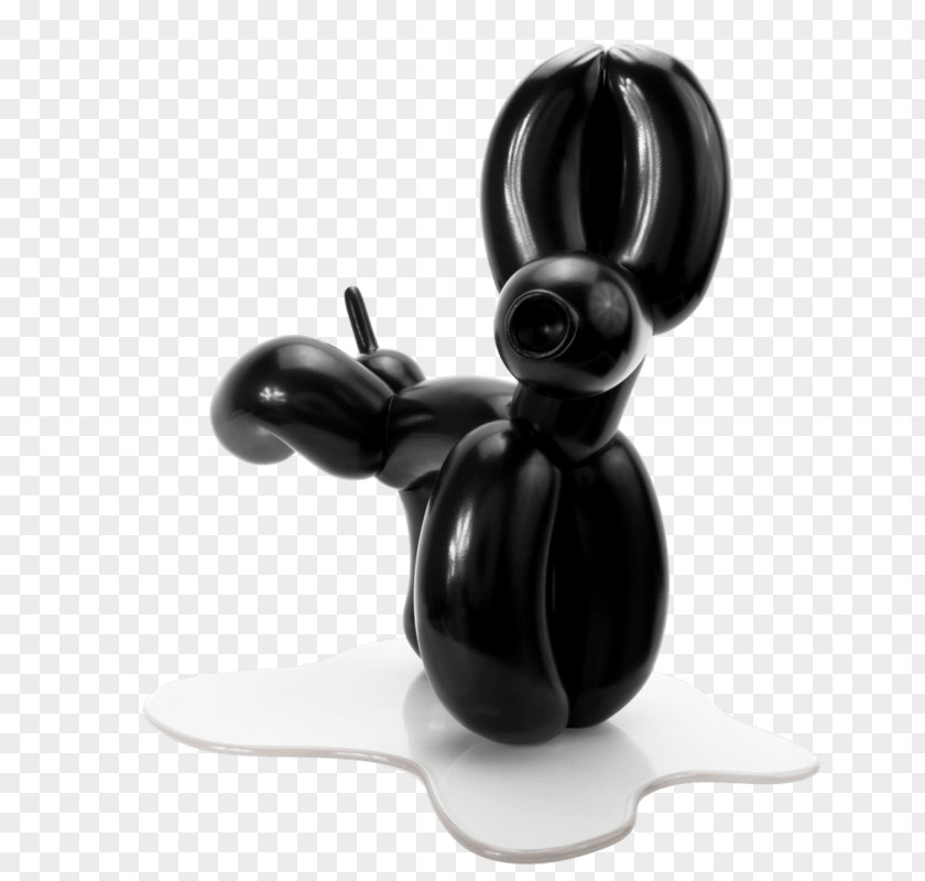 Pooping Balloon Dog Designer Toy Sculpture PNG