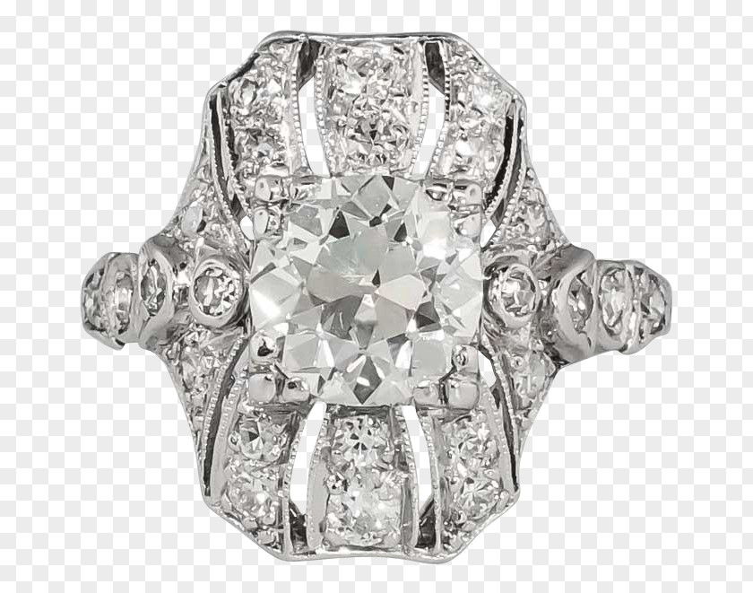 Ring Diamond Cut Gold Jewellery PNG
