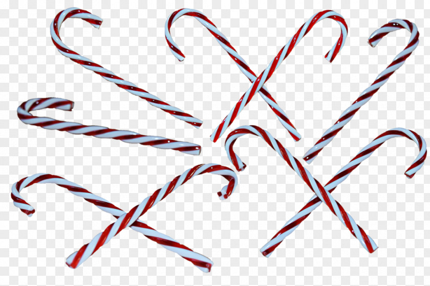 Candy Cane Food Dessert Christmas PNG
