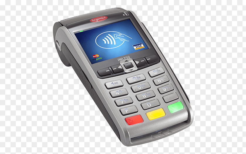 Credit Card Payment Terminal Debit Contactless Wireless PNG