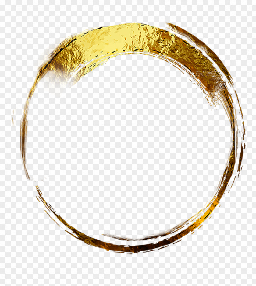 Gold Circle Bangle Jewellery Clothing Accessories Bracelet Metal PNG