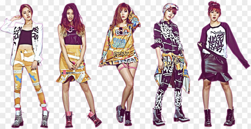Kpop 4Minute K-pop Korean Idol Desktop Wallpaper PNG