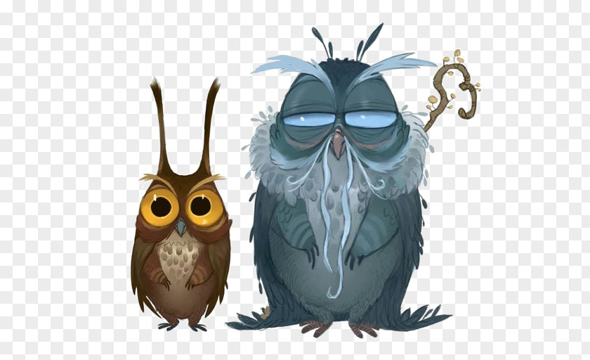 Owl Model Sheet Drawing Cartoon Illustration PNG