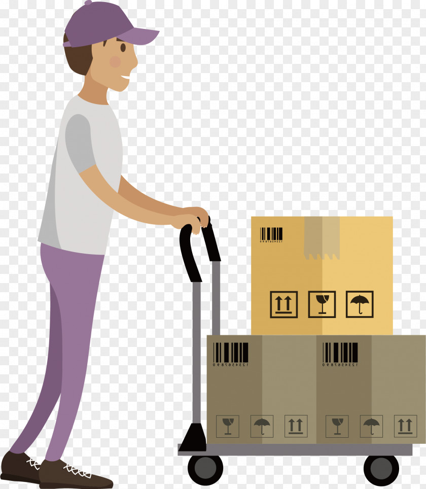 Transport The Vector Of Goods Illustration PNG