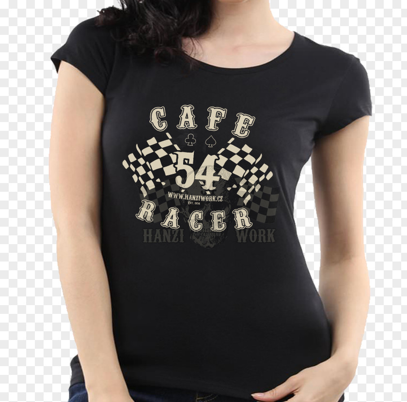 Cafe Racer T-shirt Hot Rod Café Antique Car Chopper PNG