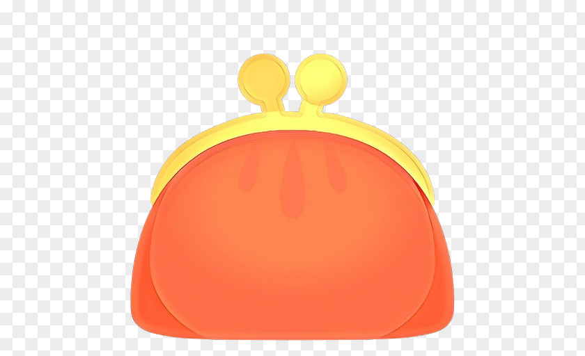 Fashion Accessory Coin Purse Orange Background PNG