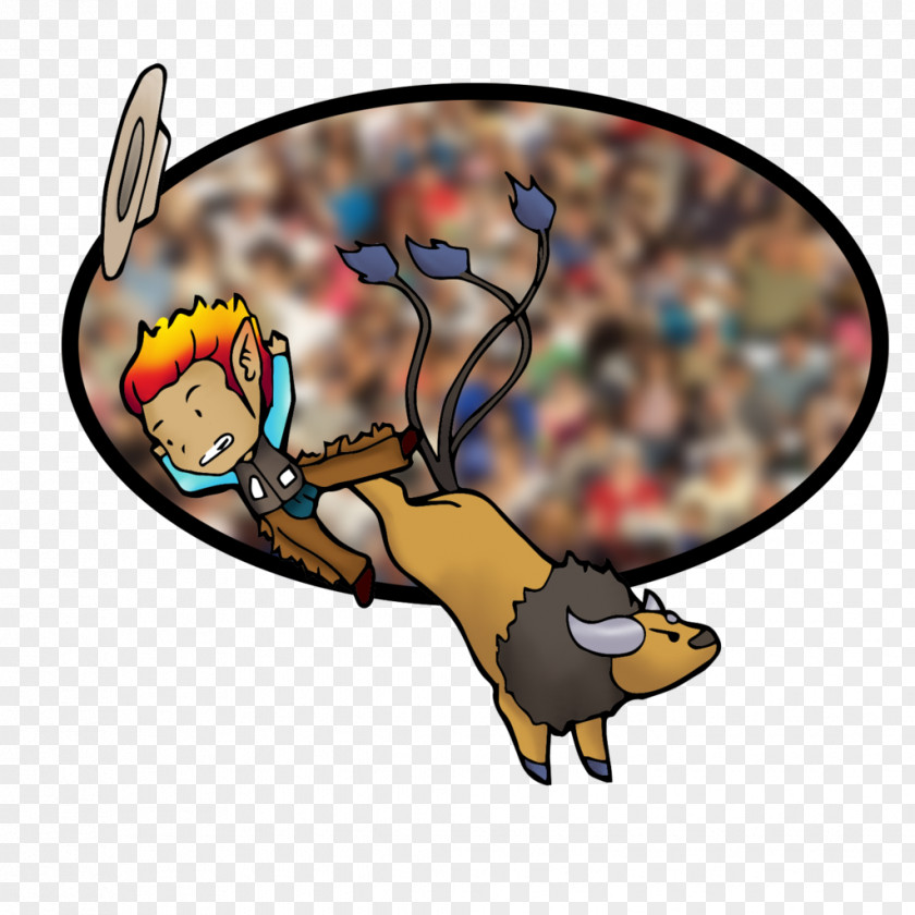 Mechanical Bull Riding Art Vertebrate Cartoon Insect Wing PNG