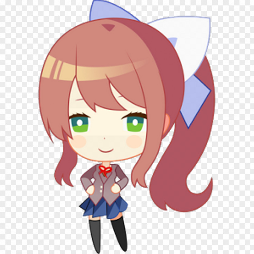 Monika Doki Literature Club! Team Salvato Katawa Shoujo Protagonist PNG