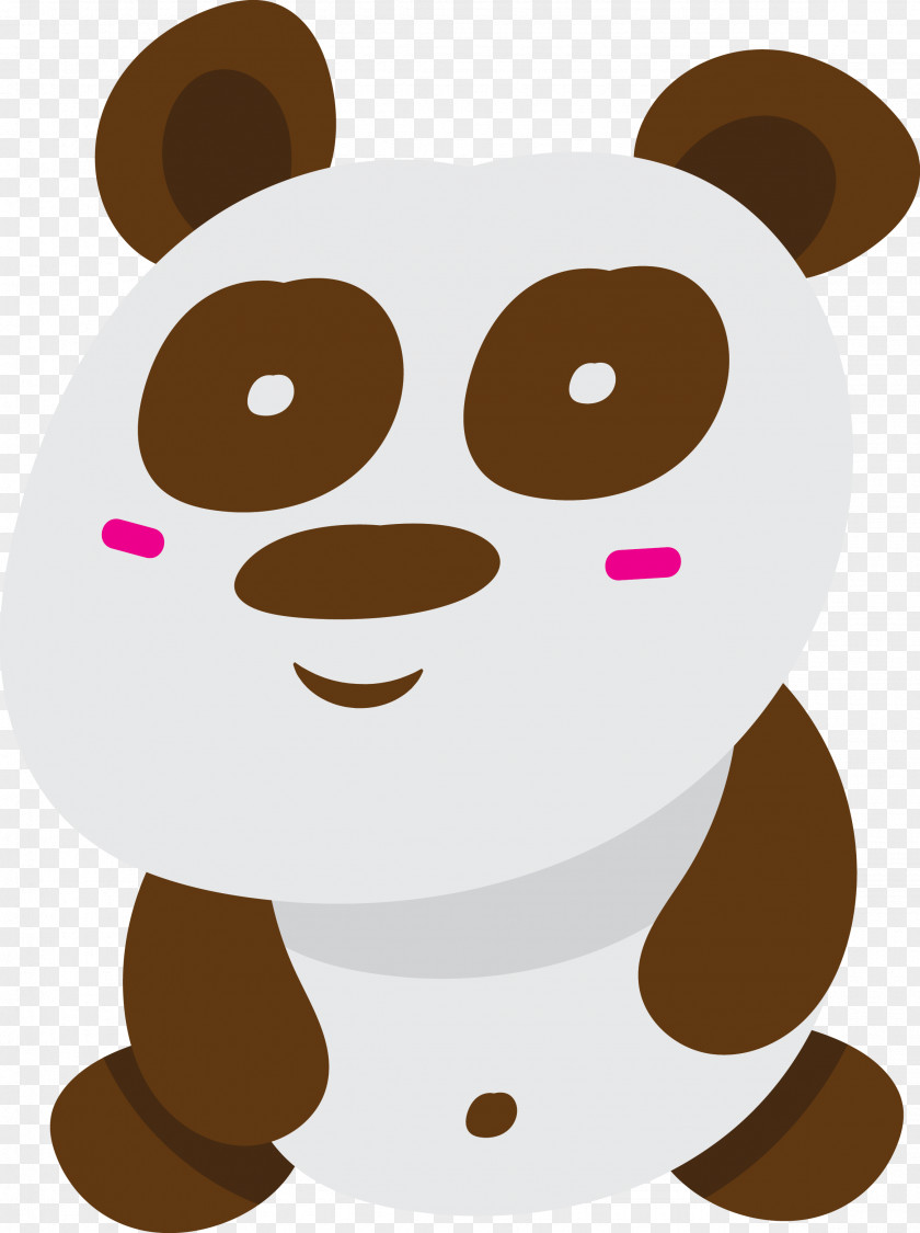 Panda Cartoon Vector Giant Bear PNG