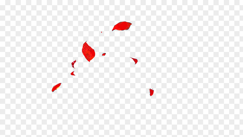 Psd免抠 Petal Flower Red Rose PNG